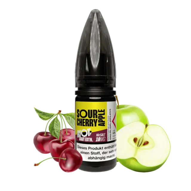 E Liquid - Riot Squad BAR EDTN -  Sour Cherry Apple - 10 ml Nikotinsalz eLiquid