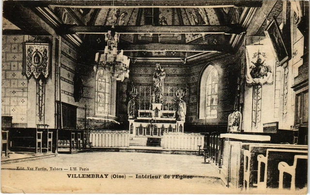 CPA Villembray - Interieur de l'Eglise (1032843)