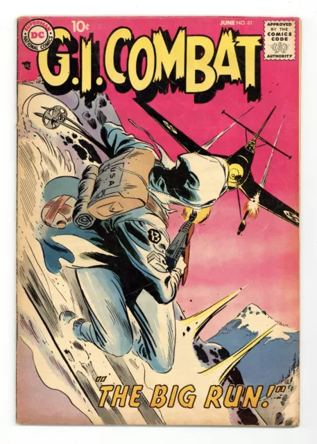 GI Combat #61 VG- 3.5 1958