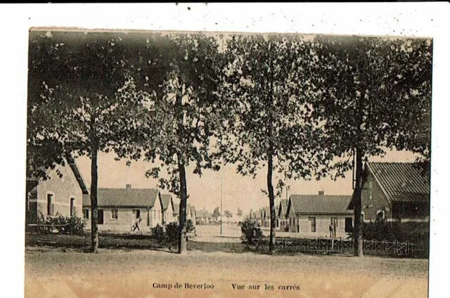 CPA-Carte Postale Belgique-Camp de Beverloo-Vue sur les carrés-. VM13588
