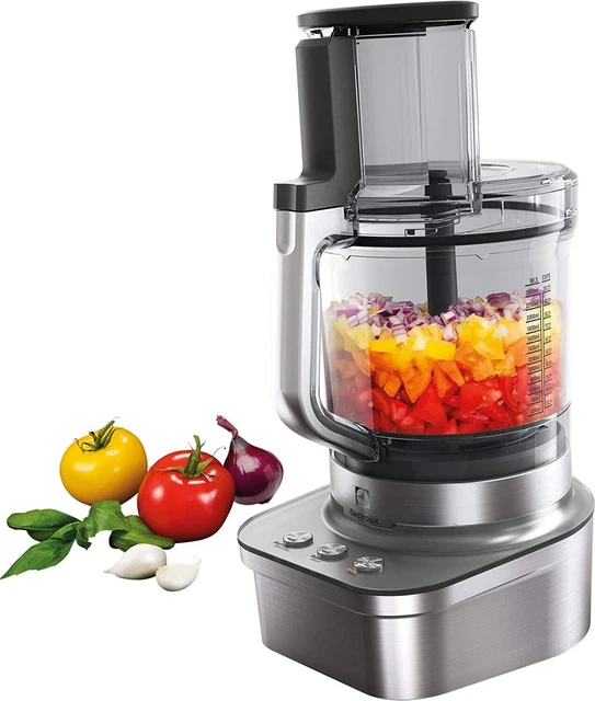 Electrolux Robot de Cuisine Masterpiece Beaucoup D'Accessoires Inox 1,2L/4,2L