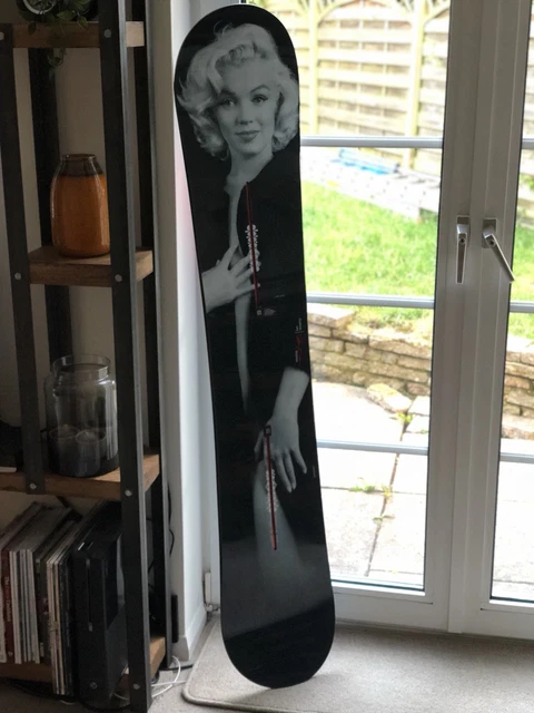 BURTON CUSTOM Marilyn 151cm スノーボード BURTON CUSTOM X Marilyn Monroe Limited Edition Snowboard 154cm