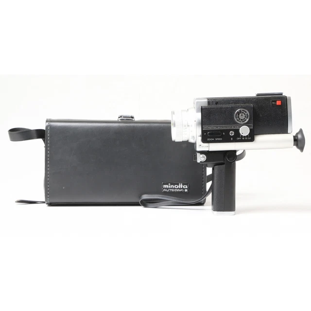 Minolta Autopak-8 D10 Super-8 Film Caméra Film + Top (250784)