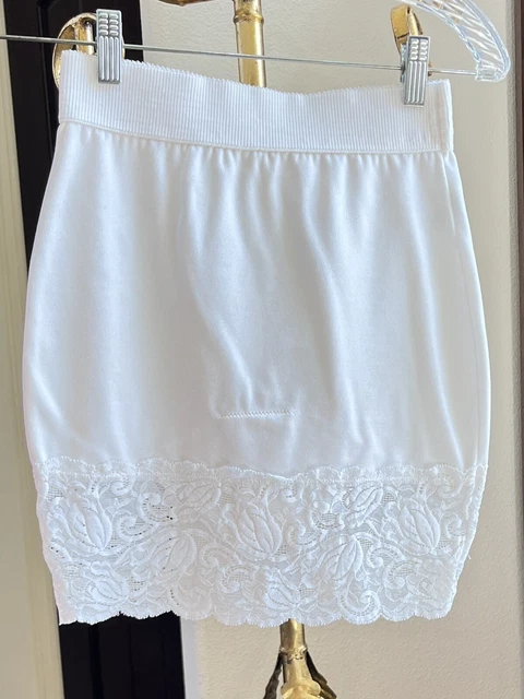 VTG VANITY FAIR Second Skin Satin Glossy Girdle Gusset Panties Shaper Slip
