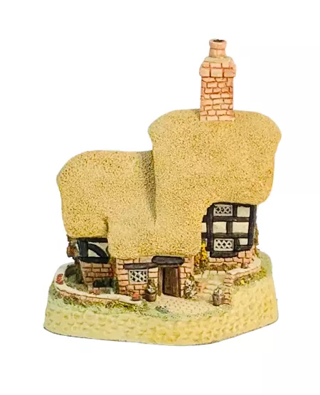 Vintage David Winter Cottages BLOSSOM COTTAGE  British Traditions Figurine 1984