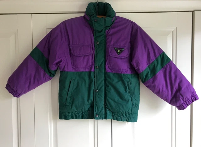 Giacca da sci vintage bambini Brugi anni '90 circa 9-12 anni