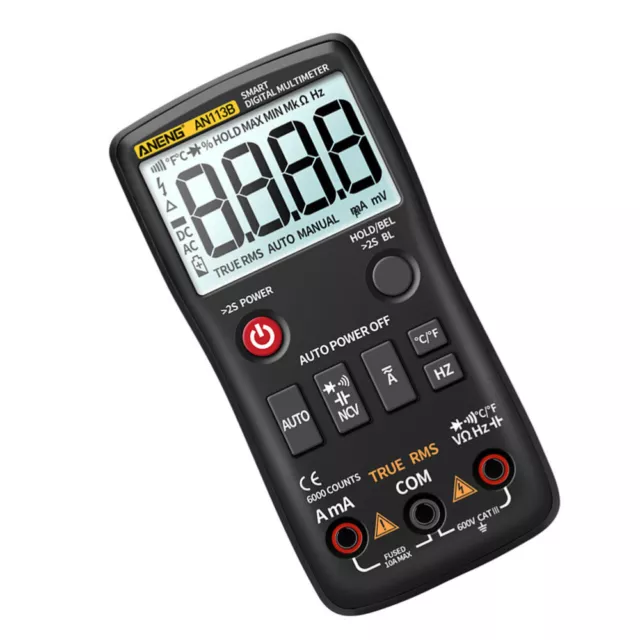 Electronic Component Digital Multimeter Volt Tester Intelligent