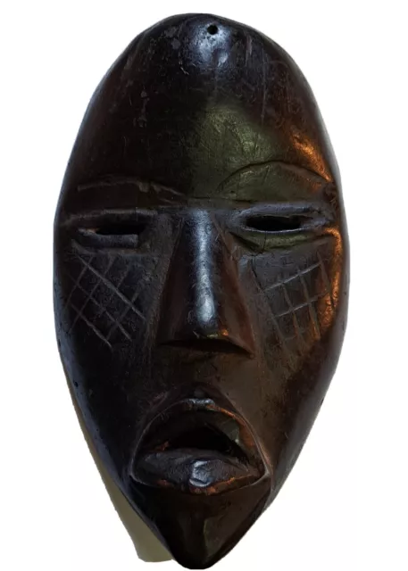 Vintage Ivory Coast African DAN Mask Circa 1970-80's