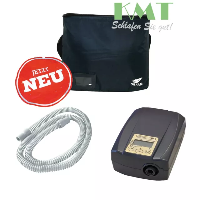 Schlafapnoe CPAP Reise-Gerät nur 644 Gramm! "EcoStar" Einsteiger-CPAP *NEU*