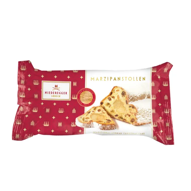 Low Regger Marzipan Cleats Christmas Pastries made of Yeast Dough 250 g