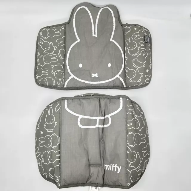 roba Stuhlverkleinererkissen „miffy“, 2 Stück, für Hochstuhl „Sit Up/Grow Up“, g