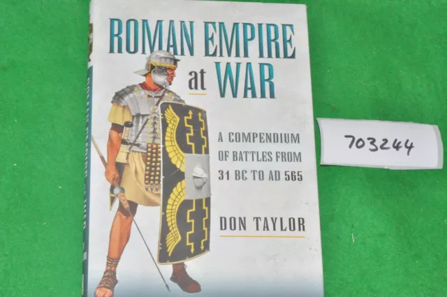books roman empire at war compendium of battles  d.taylor hardback (703244)