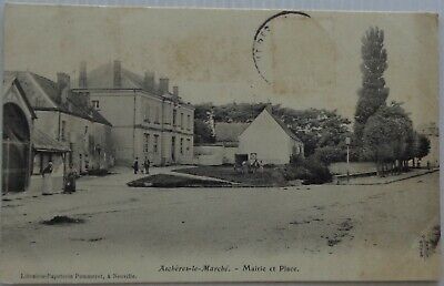 Ascheres The Marche 45 CPA Town Hall And Place Good Condition 1907