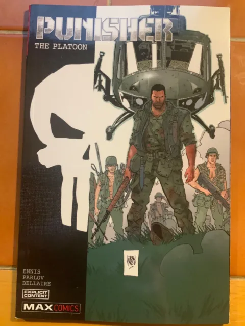 Marvel Comics - PUNISHER: THE PLATOON TPB by Garth Ennis & Goran Parlov