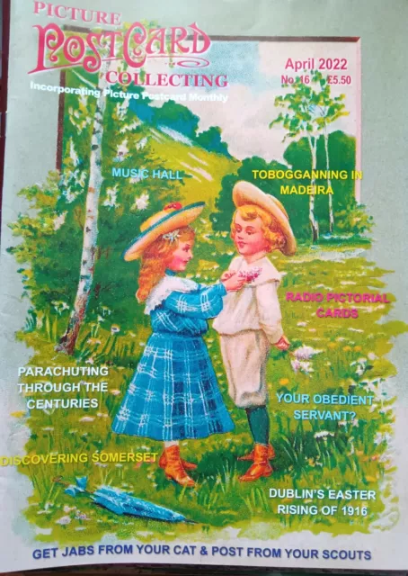 Picture Postcard Collecting monthly magazine as new condition April 2022