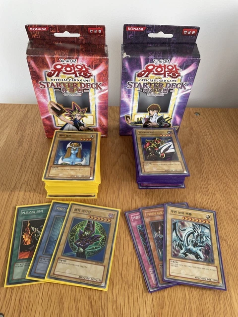 Yu Gi Oh Starter Deck Yugi Kaiba Evolution Korean Complete Deck