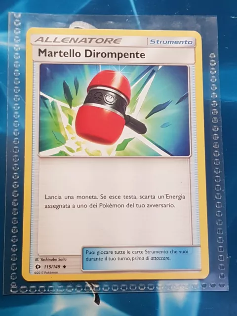 Pokemon Sole e Luna Martello Dirompente 115/149 Allenatore