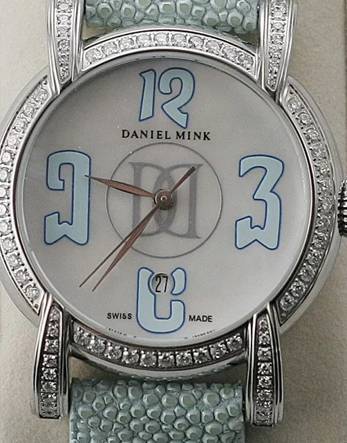 Daniel Mink Ladies Fusion-D Quartz Round     2473 BLDIA