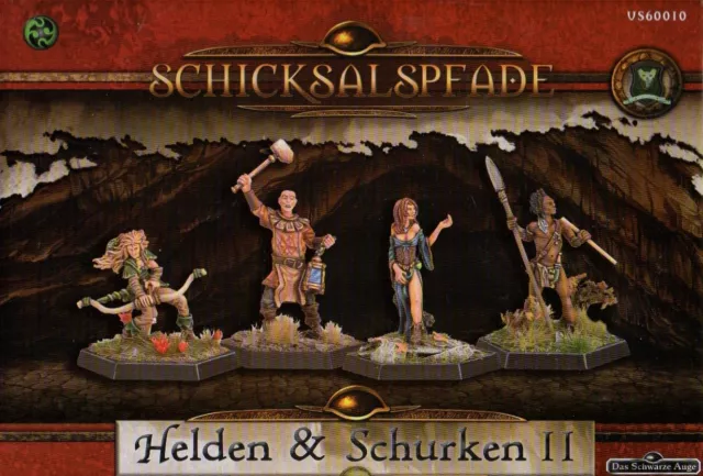 SCHICKSALSPFADE-Miniaturenbox: Helden & Schurken Aventuriens II-DSA-neu #US60010