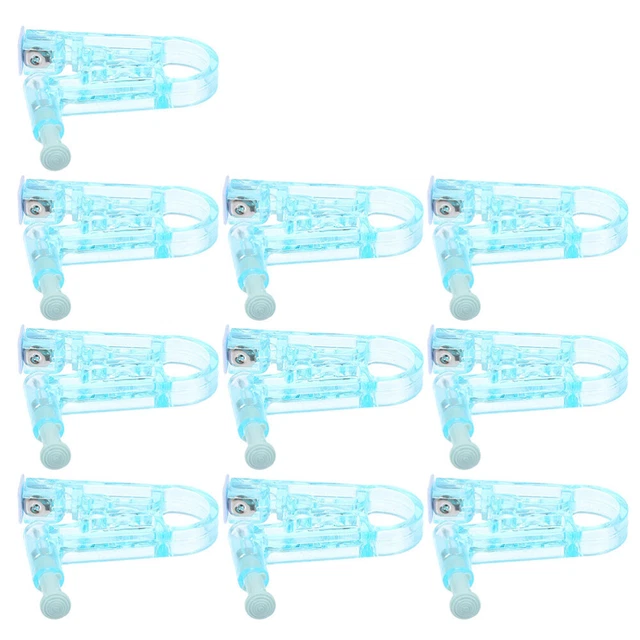 10 pz piercing auricolare monouso set piercing auricolare portatile piercing orecchio naso ki
