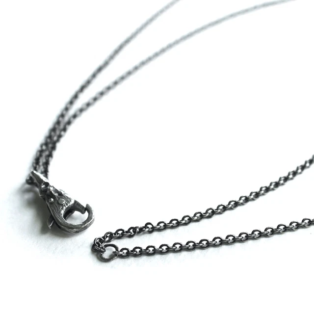 Trollbeads Sterling Silver Fantasy Changeable  Necklace w/ Troll Tree Lock Clasp