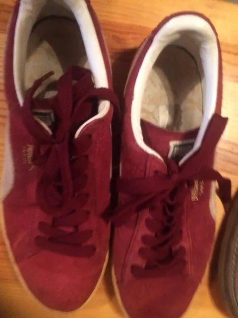 Burgundy online pumas uk