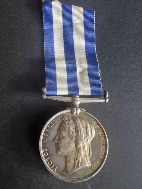 Victorian Egypt Medal  H.N.Dearman Sergeant Royal Marine Light Infantry