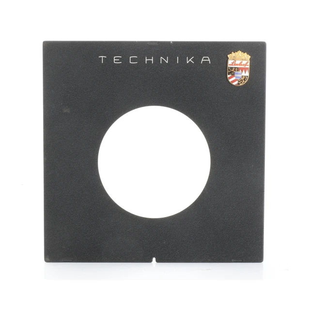 Linhof TECHNIKA 5x7" LENS BOARD 129x129 mm FORO 64 mm + Sehr Gut (254421)