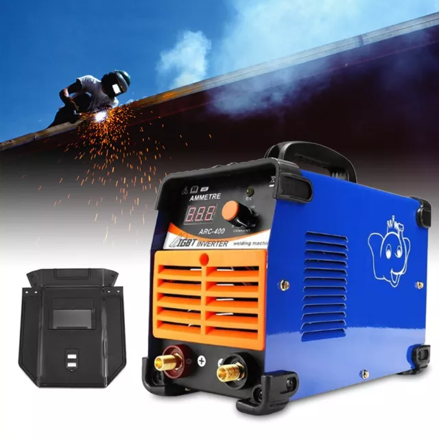 220V 10-400 Amp Portable IGBT Mini Inverter Welding Machine Mini MMA ARC Welder