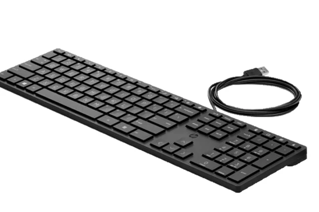 Lot De 4 Claviers USB Wyse AZERTY Noir – KU-8933, 105 Touches, état D’occasion