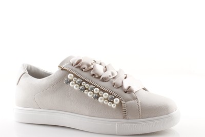 OLIVER - Sneakers bianche con suola spessa e inserti pitonati – Alexoo  Italia