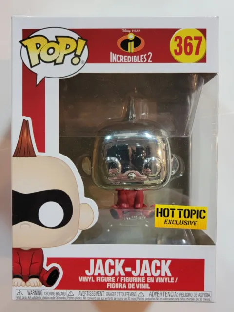 Disney Incredibili 2 Cromo Jack Pop! Vinile Figura #367 Funko Hot Argomento