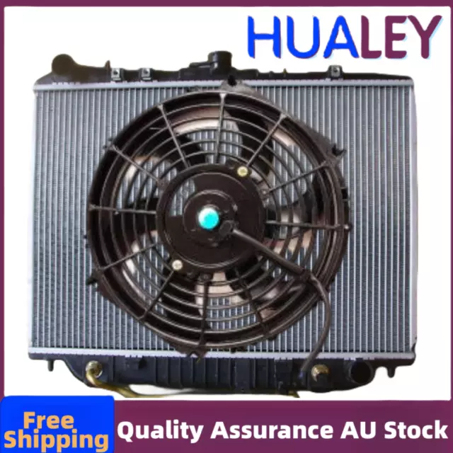 Radiator+FAN For Holden Rodeo TF 3.2L V6 Petrol 1997-2003 Auto/Manual