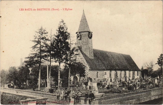 CPA Les Baux de BRETEUIL - L'Église (160432)