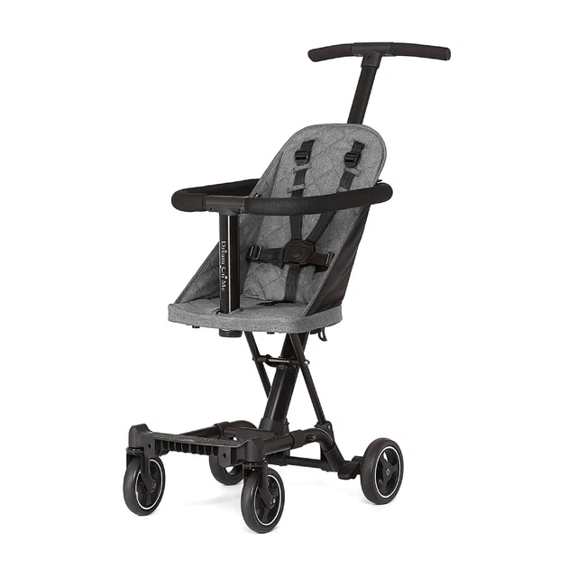 Dream On Me Coast Rider | Travel Stroller | Lightweight Stroller | Compact ,Gray