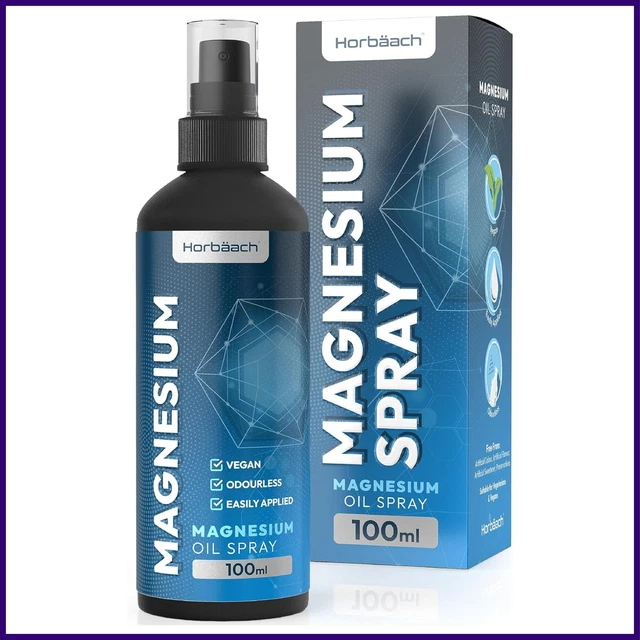 MAGNESIUM SPRAY FOR Restless Legs, Muscles, Sleep Magnesium Chloride