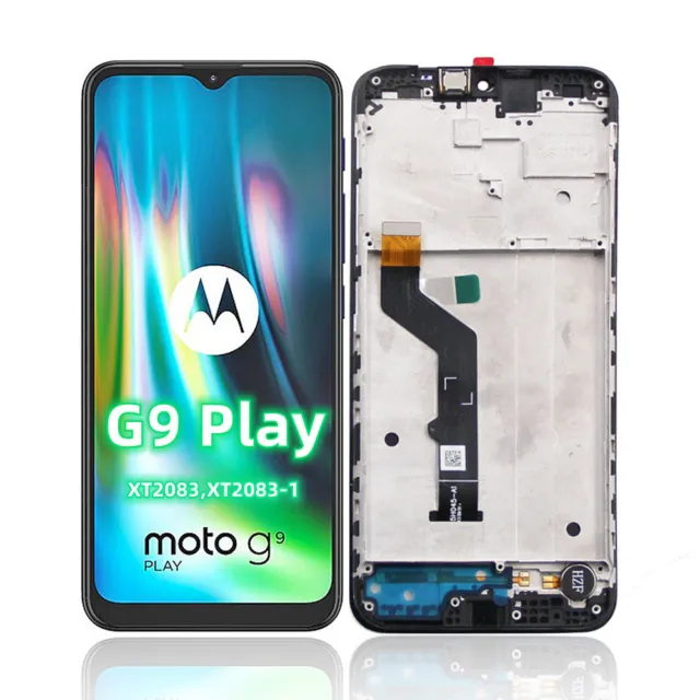 OEM For Motorola Moto G9 Play XT2083 /-1 LCD Touchscreen Screen Digitizer +Frame