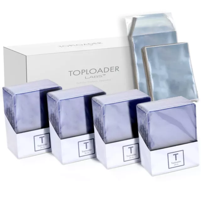 100 TOPLOADERS Penny Sleeves and Top loader Sleeves Sports and