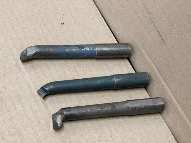 Lot de 3 barreaux à aléser pour tête à aléser - queues cylindriques Ø 18 mm