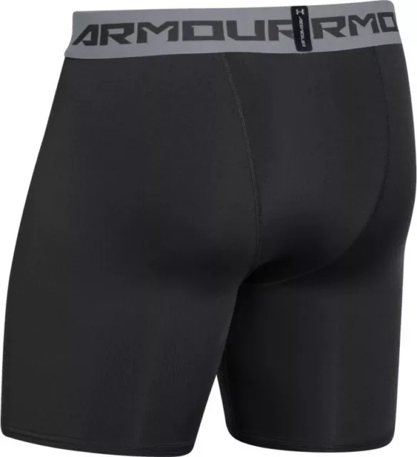 Under Armour Sporthose HeatGear Compression Shorts Herren schwarz in Größe S NEU