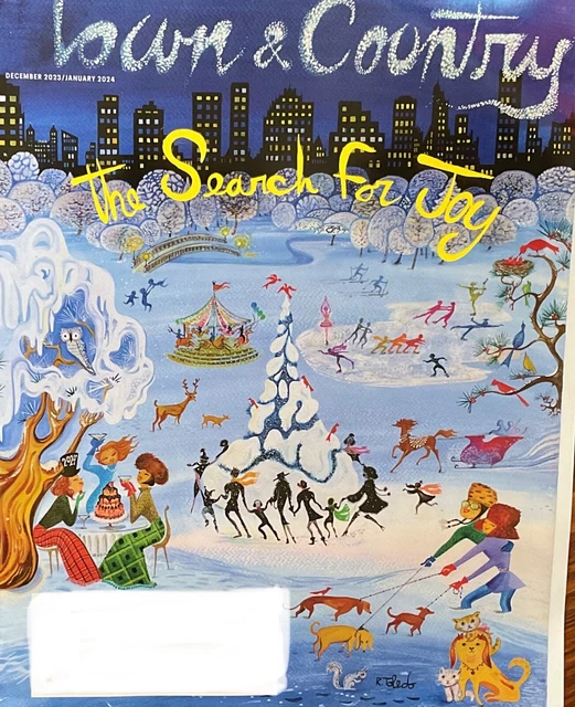 TOWN AND COUNTRY Magazine December 2023 January 2024 The Search for Joy
