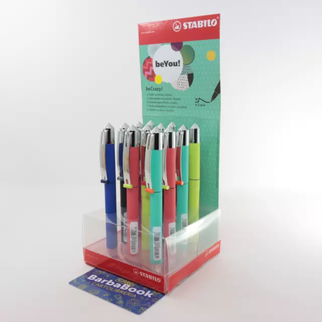 Penna Stilografica Stabilo Becrazy Fluo 5040/1