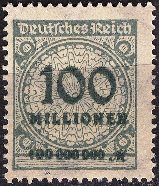 Deutsches Reich Michelnr. 322 A P HT - "Sprung", postfrisch