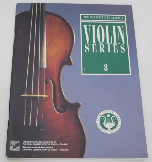 Violin Repertoire Album 8 from the Royal Conservatory of Music, Toronto