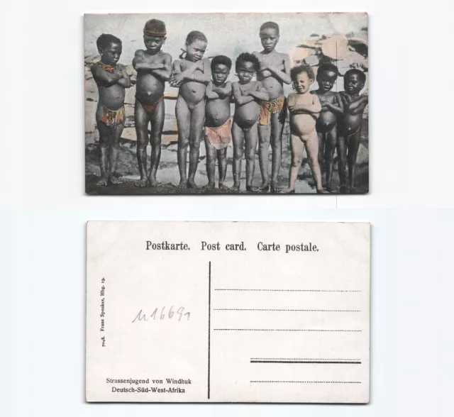 (n16691)   Ansichtskarte Windhuk Jugend Deutschsüdwestafrika, ungebraucht,