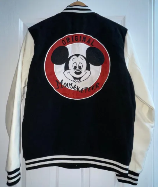 Disney Mickey Mouse Club Mouseketeer Varsity Jacket - Adult L - New W/Tags!