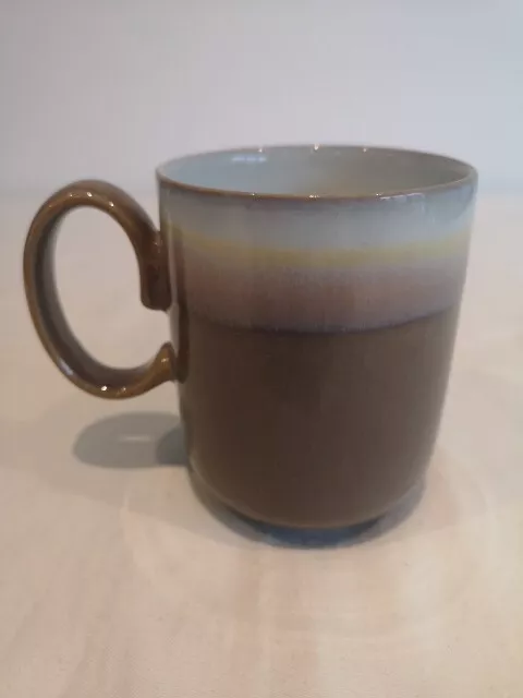 Denby Straight Sided Double Dip Mug (Latte Colour) VGC (#P)