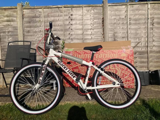 SE BIKES BLOCKS Flyer Camo 26” CAMOUFLAGE GREY BLUE CUSTOM CRUSIER BMX  £599.99 - PicClick UK