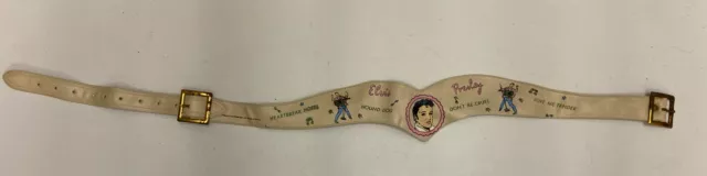 Elvis Presley Vintage 1956 Plastic Belt *Tan Variant* Elvis Presley Enterprises