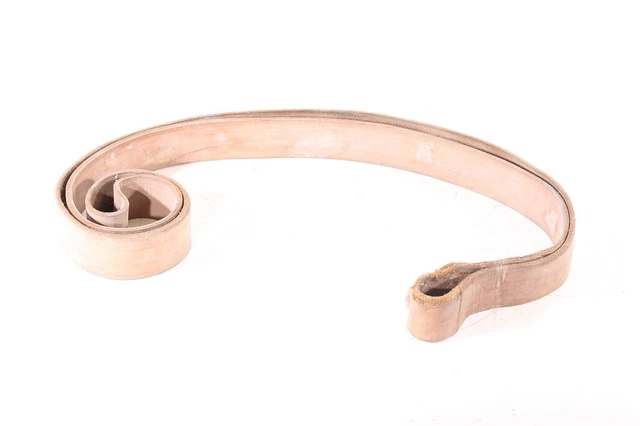 Ceinture 263cm Courroies de Transmission D'Entraînement en Cuir Plates